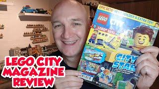 LEGO CITY MAGAZINE REVIEW ISSUE 28 MINIFIGURES AND MORE