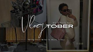 Vlogtober Diary Entry Two | I Went To Work With Jon | Danielle Goodley