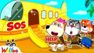 Poor Friends, Welcome to Rich Airplane  Rich vs Poor Funny Stories for Kids | Wolfoo Channel