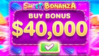 This $40,000 BONUS BUY Hit a 50x MULTI?! (Sweet Bonanza)