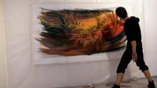 French artist Zong - Speed painting (Galerie BS)