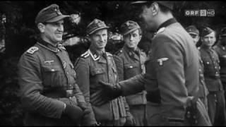 Otto Skorzeny Talking To His Soldiers In Mars 1945