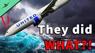 TERRIFYING Dive!! | United Airlines 1722