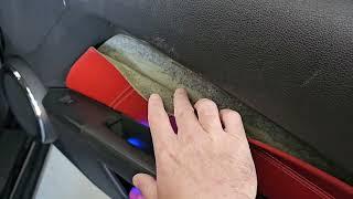 2005 to 2014 Ford Mustang Door Panel Material Fix - Repair the Inexpensive and Easy Way