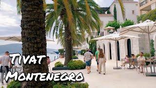 Tivat Montenegro  Walking Tour 4K