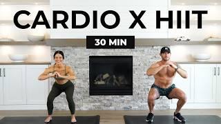 30 Min Cardio HIIT Workout - Full Body No Equipment, No Repeats