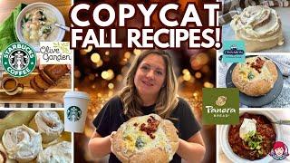 Top 5 Secret Fall Recipes from Panera, Starbucks & More!