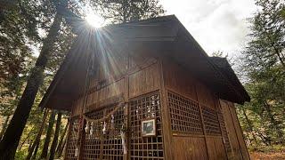 阿智神社　彩雲(ハロも出てたね)皆んなを歓迎してくれた　凄い‼︎皆んなの愛