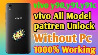 Vivo Y91c, Y90, Y91i, Y93, Y95, Y11, Y12, Y15, Y17 All Type Password, Pattern Lock Remove In 1 Click