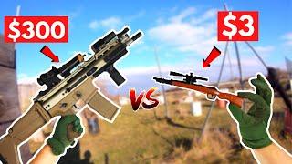 $300 vs $3 Airsoft Gun