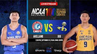 Arellano vs JRU (Men’s Basketball) | NCAA Season 100 - Replay