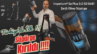 Imperium® Go Plus 3.0 SD 9461 Şarjlı Dikey Süpürge/ Arçelik Yeni Dikey Şarjlı Süpürgesi #arçelik