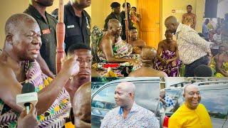 Just In: Akwasi Addai Odike receives shocking words from Otumfuo at Manhyia Palace!