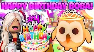 We Celebrate Boba's Birthday! Come JOIN Us LIVE in Adopt Me! Roblox!