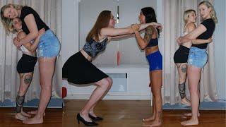 Tall Women 41 | Tall women vs Short women funny moment