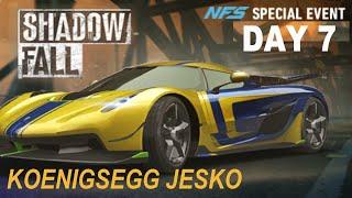 Need For Speed No Limits | Koenigsegg Jesko ( Day 7 - Shadowfall )