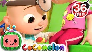 The Doctor Checkup Song + More Nursery Rhymes & Kids Songs - CoComelon