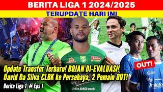 UPDATE TRANSFER! DAVID DA SILVA CLBK KE PERSEBAYA, HENHEN KAKANG OUT, BOJAN DI EVALUASI PERSIB