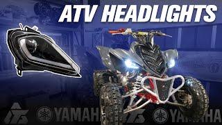 How To Install Tusk LED Headlights on a Yamaha Sport ATV