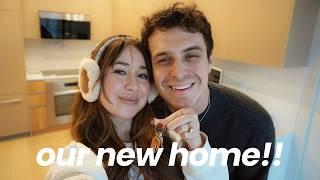 EMPTY APARTMENT TOUR  - NYC moving diaries & becoming homeowners!