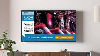 Addressable TV - Bewerbung von Kabel TV