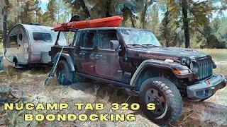 Silver Lake PFA Boondocking in the nuCamp TAB 320 S