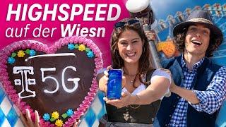 5G-Härtetest auf dem Oktoberfest: Schwankende Stimmung, stabiles Netz