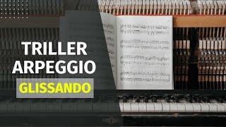 Verzierung: Triller, Arpeggio, Glissando | einfach Klavier spielen lernen