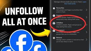 How To Unfollow Everyone On Facebook -  Step-by-Step