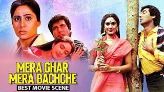 Mera Ghar Mere bachche Ka Dhamakedar Scene | Raj Babbar, Smita Patil, Meenakshi Seshadri