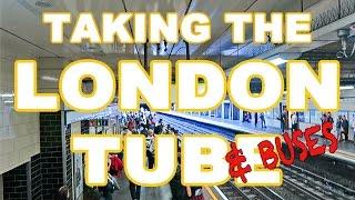 Taking the London Underground - I Walk You Through It