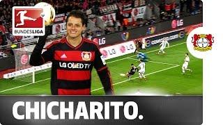 Javier Hernandez Scores Super Hat-Trick Against Mönchengladbach