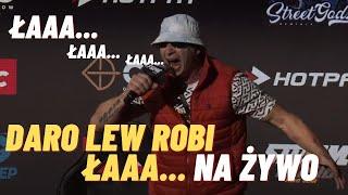 Daro Lew robi ŁAAA... na konferencji FAME MMA 16