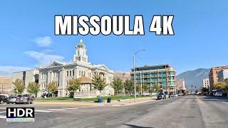 Missoula, Montana Driving Tour 4K