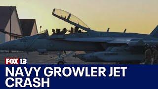 Pilots declared dead in WA Navy Growler jet crash | FOX 13 Seattle