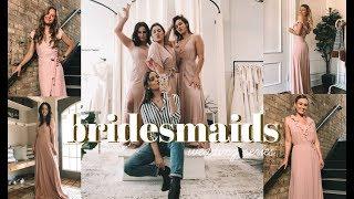 WEDDING SERIES | Bridesmaid Dresses + Meet the Girls!