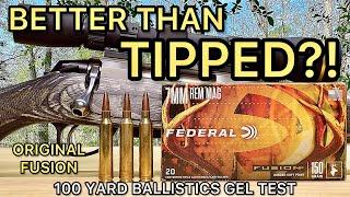 7mm Remington Magnum Federal Fusion Ballistics Gel Ammo Test