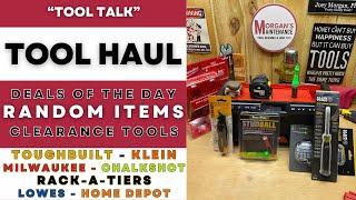 Tool Haul - Deals of the Day, Clearance, & Random Tools #tools #klein #milwaukee #toughbuilt #deals