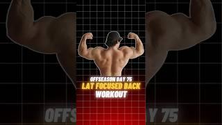 Sam Sulek Lat Focused BACK Workout - Offseason Day 75 #samsulek #backworkout #gymshorts