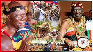 LIVE:Oguaamanhene Storms Manhyia To Celebrate Akwasidae With Asantehene After Fetu Afahy3