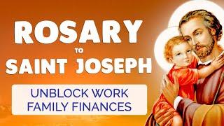  ROSARY to SAINT JOSEPH the WORKER  Work Finance Family Hard Times