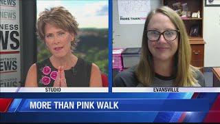 Eyewitness News’ Shelley Kirk talks with Rachel Smith of Komen