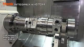 Mazak Integrex e-670H | 5-axis CNC Machine | Dreh-Fräszentrum