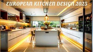 Top Modern European Kitchen Cabinets 2025: 200 Modern European Kitchen Designs: Top Design Trends