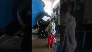 Купаемся #kamaz #дальнобой #грузовики #казахстан #камаз #reels #зерновоз #shorts