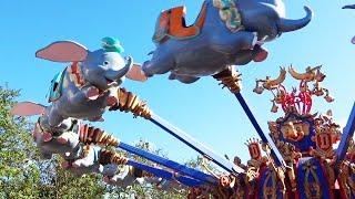 Dumbo The Flying Elephant Full POV Ride Experience 2020, Magic Kingdom - Walt Disney World