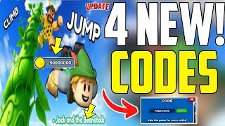 ️Jack and the BeanstalkUpdate️CLIMB AND JUMP TOWER ROBLOX CODES 2025 - CLIMB AND JUMP TOWER CODES
