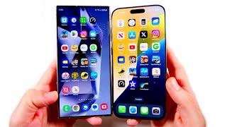 Galaxy S24 Ultra vs iPhone 16 Pro Max 2 Months Later