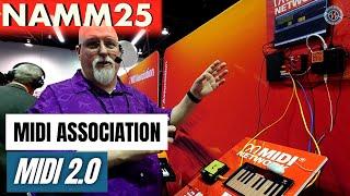 NAMM 2025: MIDI Association's Network MIDI 2.0 Unveiled