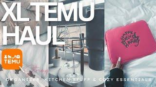 XXL Temu Haul ️: neue Organizer, cozy essentials für den Winter & kitchen stuff | Stormynxghts